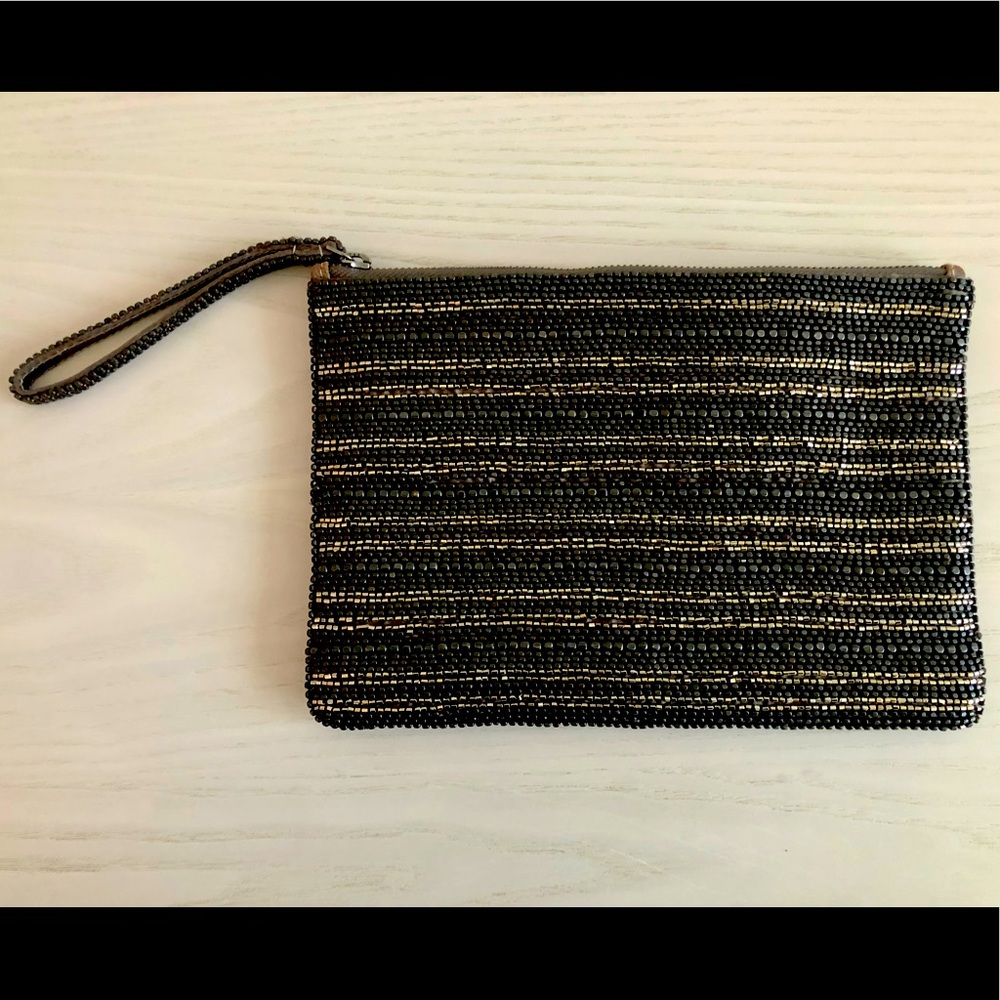 The White Company London - Beaded evening clutch